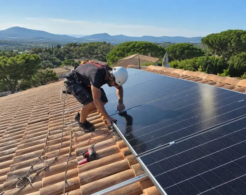 Installateur panneaux solaires Larringes — pose photovoltaïque sur toiture