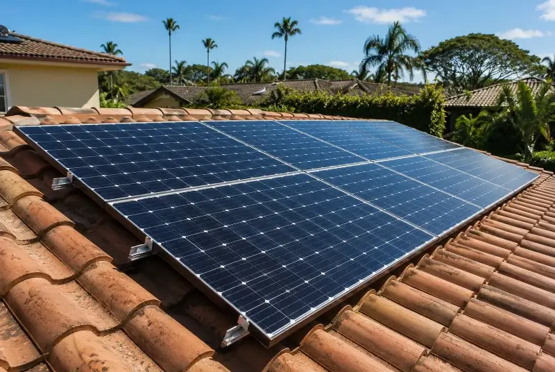 Installation de panneaux solaires à Larringes